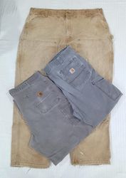 CR5354 Vintage Rugged Carhartt Workwear Double Kne..