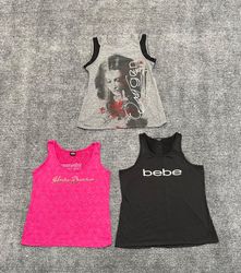 Y2K Branded Tank Tops & Camis Bundle