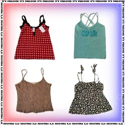 Last of Summer Y2K Cami Collection SRK (SS-1423)