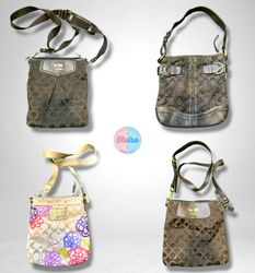 Classic Coach Crossbody Bags: Signature Canvas Col..