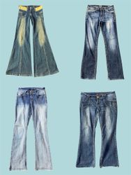 Early 2000s Low Rise Bootcut Jeans (TS-1144)