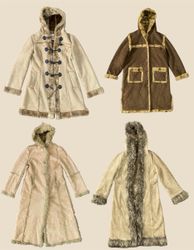 Vintage 2000s Penny Lane Afghan Coat (TS-1148)