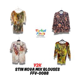 Y2K STIN NOVA MIX BLOUSES - FFV 0088