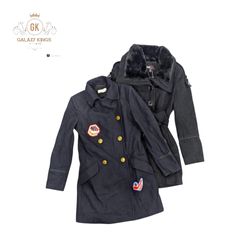 Trench en laine de marque mixte