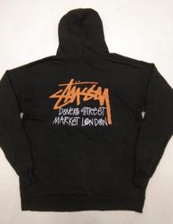 CR653 Rework Style Stussy Signature Printed Hoodie