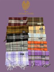 Burberry Scarf  Men & Women Luxury Check Design M2