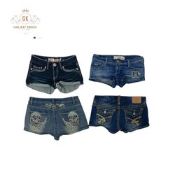 Y2K Shorts Sexy
