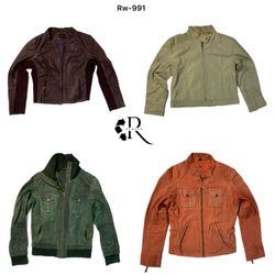 Y2K NYC IT Girl Lederjacke (Rw-991)