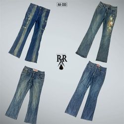 Y2K IT Girl Einzigartige Denim Jeans (AA-333)