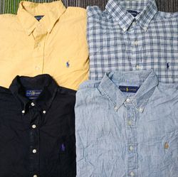 Ralph Lauren Botton Shirts (2506)