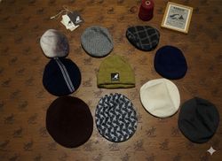 Kangol hats and wool cap
