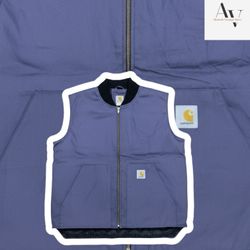 Carhartt rework style gray vest