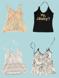 Y2K Fashion Haul: Vintage-Inspired Camis & Halter ..