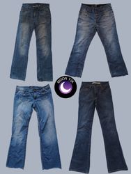 Y2K unique Bootcut jeans (M-709)