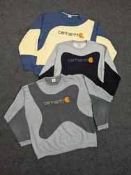 Vintage Carhartt Reworked Style Crewneck Sweatshir..