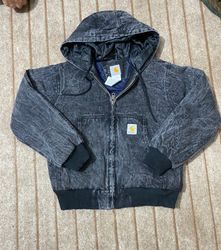 Vintage Carhartt Reworked Style Acid Washed Black ..