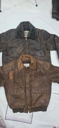 Men's flight/bomber leather jackets