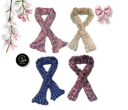 Y2K Fuzzy Scarve