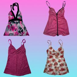 "Romantic Pink Camisole Collection (TT 205)