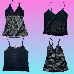 Elegant Black Camisole Collection" (TT 203)