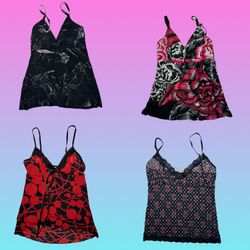 Midnight Red Camisole Collection"(TT 202)
