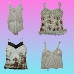 Vintage White Camisole Collection (TT 213)