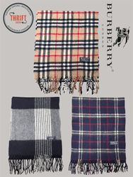 T1808 Burberry Schals 🧣 100% echtes Kaschmir/Woll..