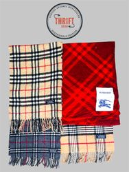 T1812 Burberry Scarves 🧣 100 % Authentic Cachemir..