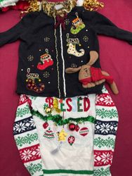Mixed Christmas Sweaters Lot
