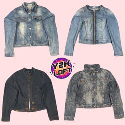 Veste en denim Y2K Best-seller Mix