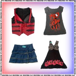 Every Grunge Finds - Tops, Dresses, Skirts SRK (SS..