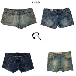 Shorts en denim Y2K (RW-994)