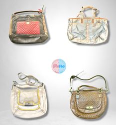 Y2K Coach Woven Leather Soho Satchel (E)