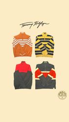 Tommy Hilfiger 1/4 Zip Sweaters (D12)