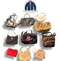 Coach,juicy,guess,polo Ralph bags