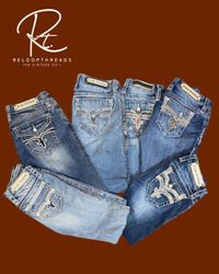 RT 1227 Rock Revival Mix Jeans