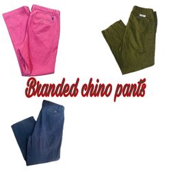 Pantaloni Chino di marca