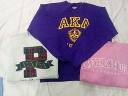 ZV0217 Unbranded university print sweatshirt