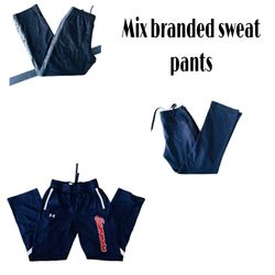 Branded track pants