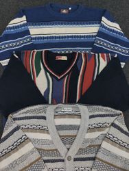 Coogi style and 3D knitwear