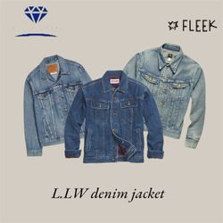 Veste en denim LLW (Dv -10-146)