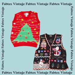 (FV-169) Weihnachtsweste Pullover