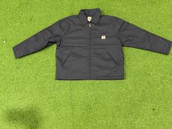 Rework-Style Carhartt Detroit Black Jacke