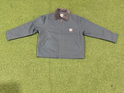 Rework-Stil Carhartt Green Detroit Jacke