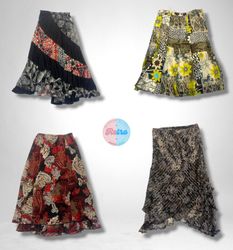 Collection de jupes Y2K et Grunge/Boho des années ..