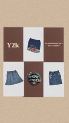 Y2k Sunkissed Tempt Sexy Skirt