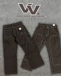 Premium Carhartt reworked style black Jeans #17102..