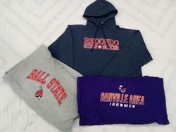 Z0204 Vintage Unbranded Sports Print Hoodie