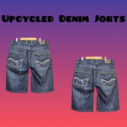 Upcycled Denim Jorts
