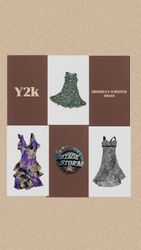 Y2k Obisidian Whisper Dress
